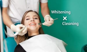ホワイトニングの時のクリーニングと歯石取りの必要性