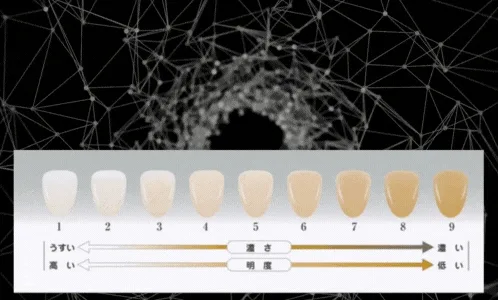 ホワイトニング前後のイメージ